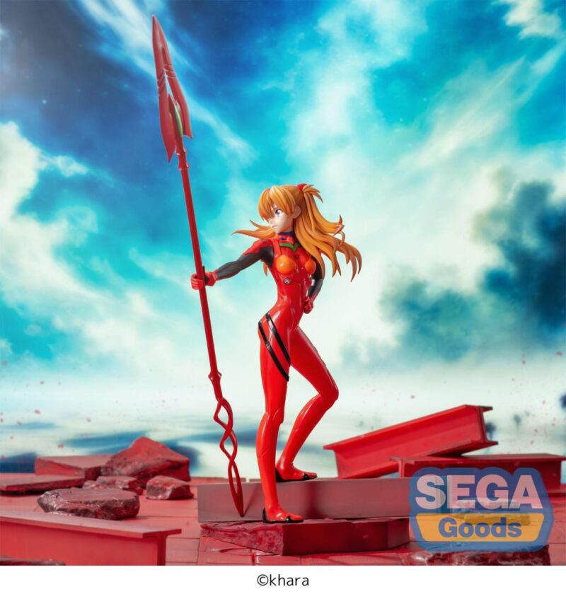 EVANGELION - Asuka X Spear of Cassius - Figurine Luminasta 20cm – Image 4