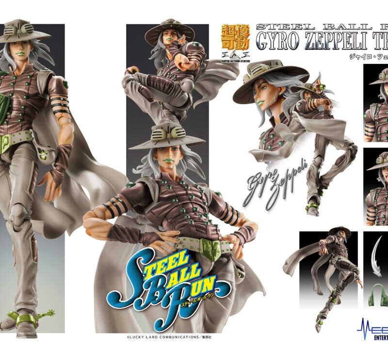 JOJO PART 7 - Gyro Zeppeli Third - Figurine Chozokado 16cm