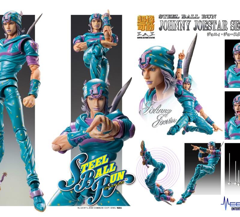 JOJO PART 7 - Johnny Joestar Second - Figurine Chozokado 15cm