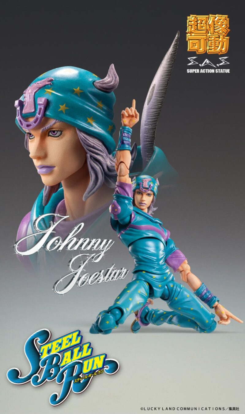 JOJO PART 7 - Johnny Joestar Second - Figurine Chozokado 15cm – Image 2