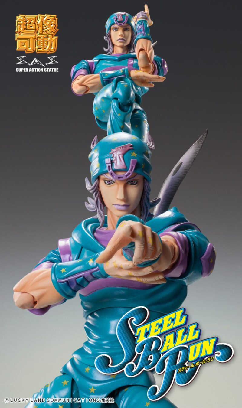 JOJO PART 7 - Johnny Joestar Second - Figurine Chozokado 15cm – Image 3