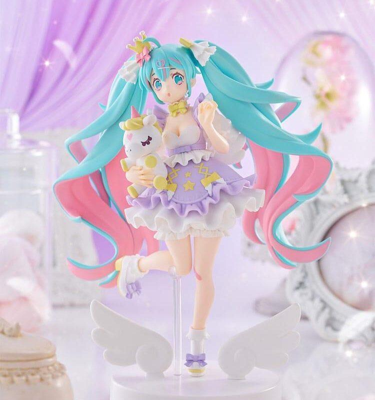 HATSUNE MIKU - Yumekawa Lavender - Statuette Tenitol 21cm