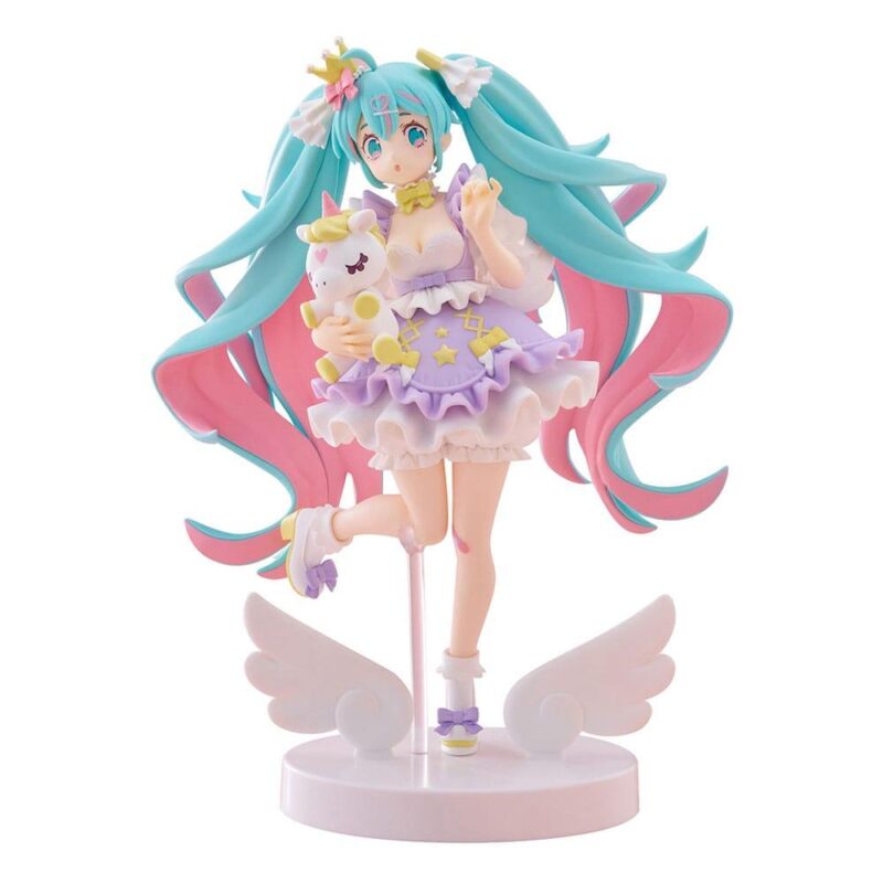 HATSUNE MIKU - Yumekawa Lavender - Statuette Tenitol 21cm – Image 2