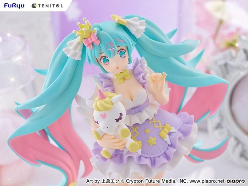 HATSUNE MIKU - Yumekawa Lavender - Statuette Tenitol 21cm – Image 4