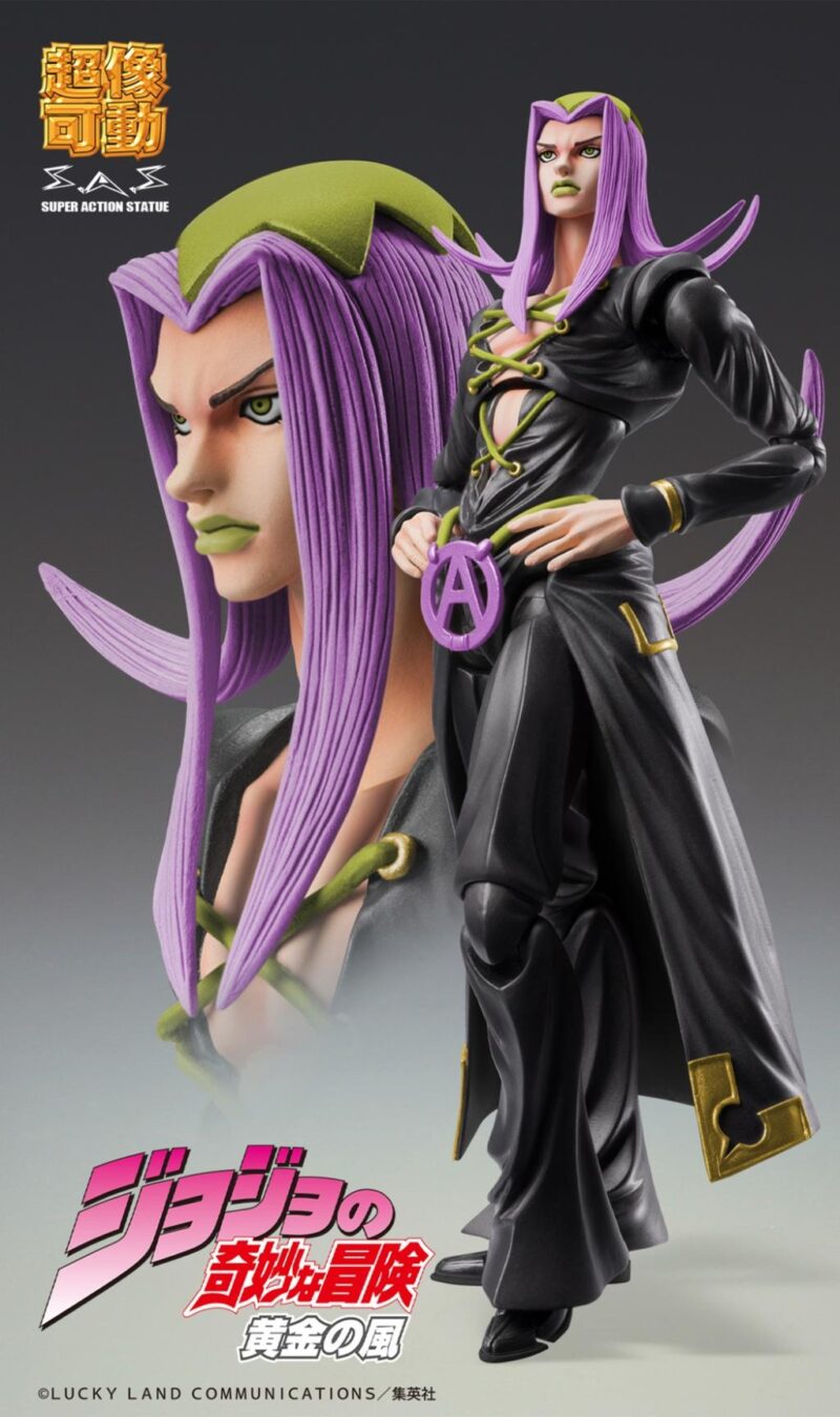 JOJO PART 5 - Abbacchio "Black version" - Figurine Big Chozokado 16cm – Image 5