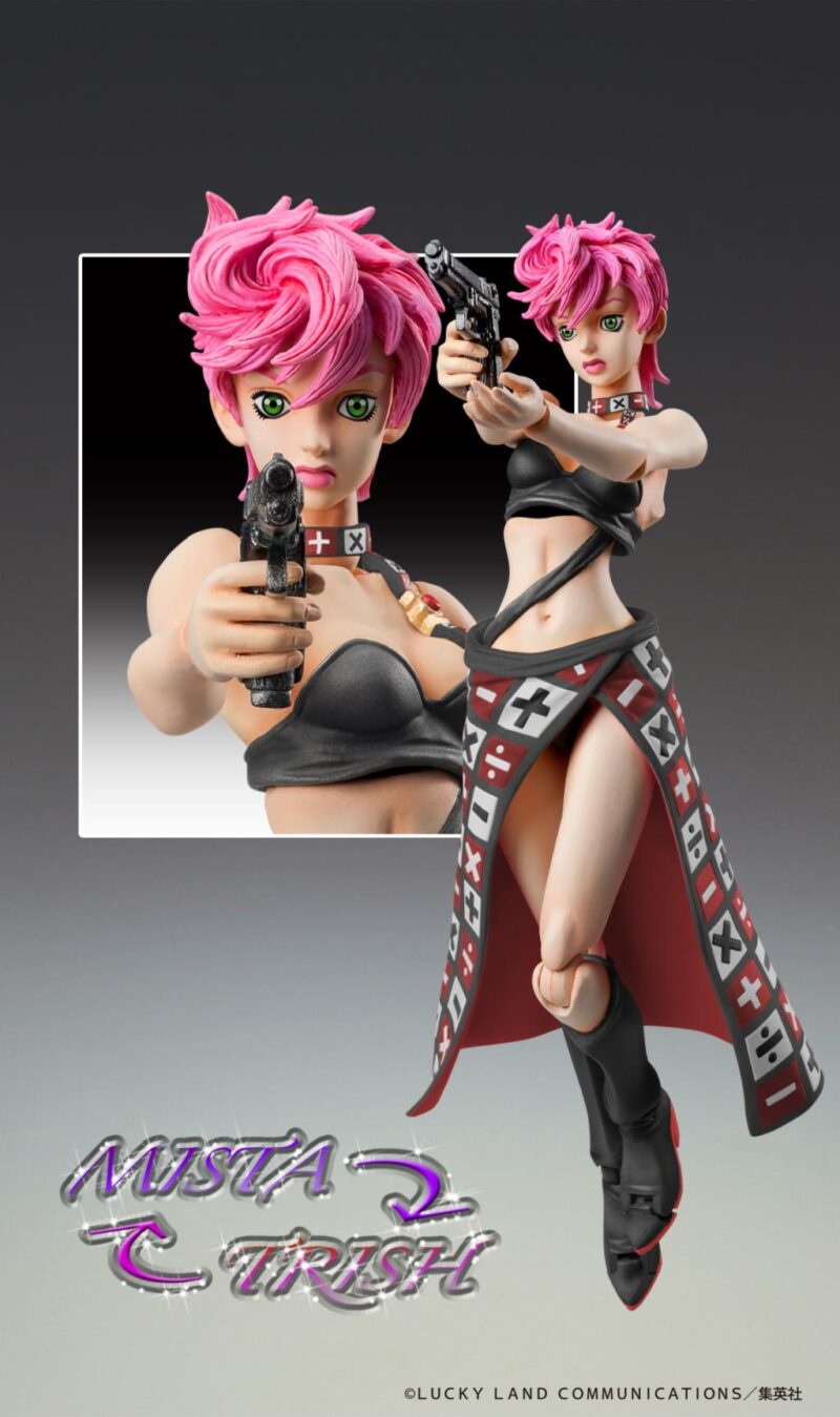 JOJO PART 5 - Trish Una "Black version" - Figurine Big Chozokado 15cm – Image 2