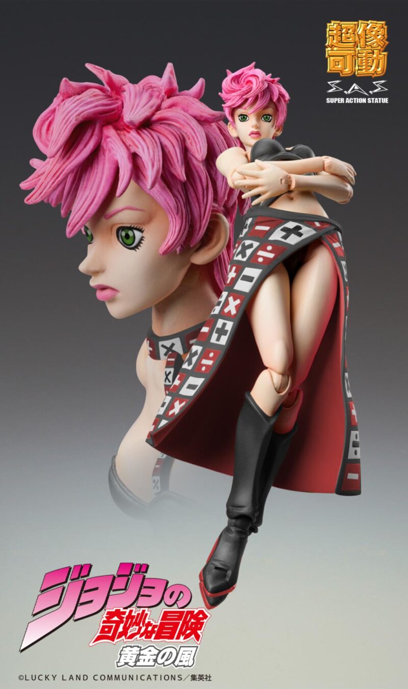 JOJO PART 5 - Trish Una "Black version" - Figurine Big Chozokado 15cm – Image 3