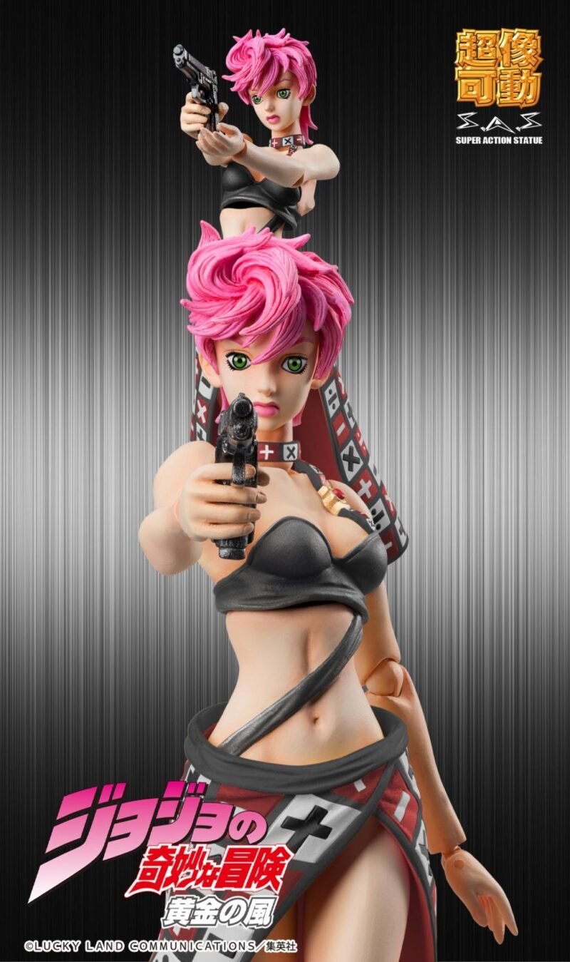 JOJO PART 5 - Trish Una "Black version" - Figurine Big Chozokado 15cm – Image 4