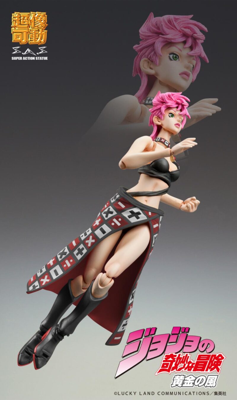 JOJO PART 5 - Trish Una "Black version" - Figurine Big Chozokado 15cm – Image 6