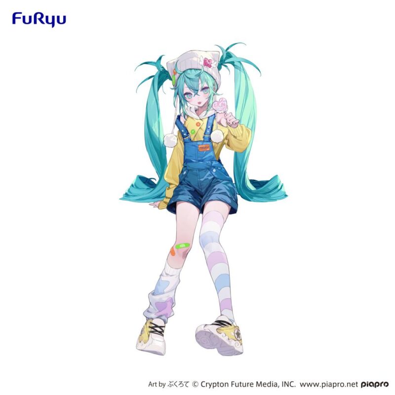 HATSUNE MIKU - Hatsune Miku "Lollipop" - Statuette Noodle Stopper 15cm – Image 6