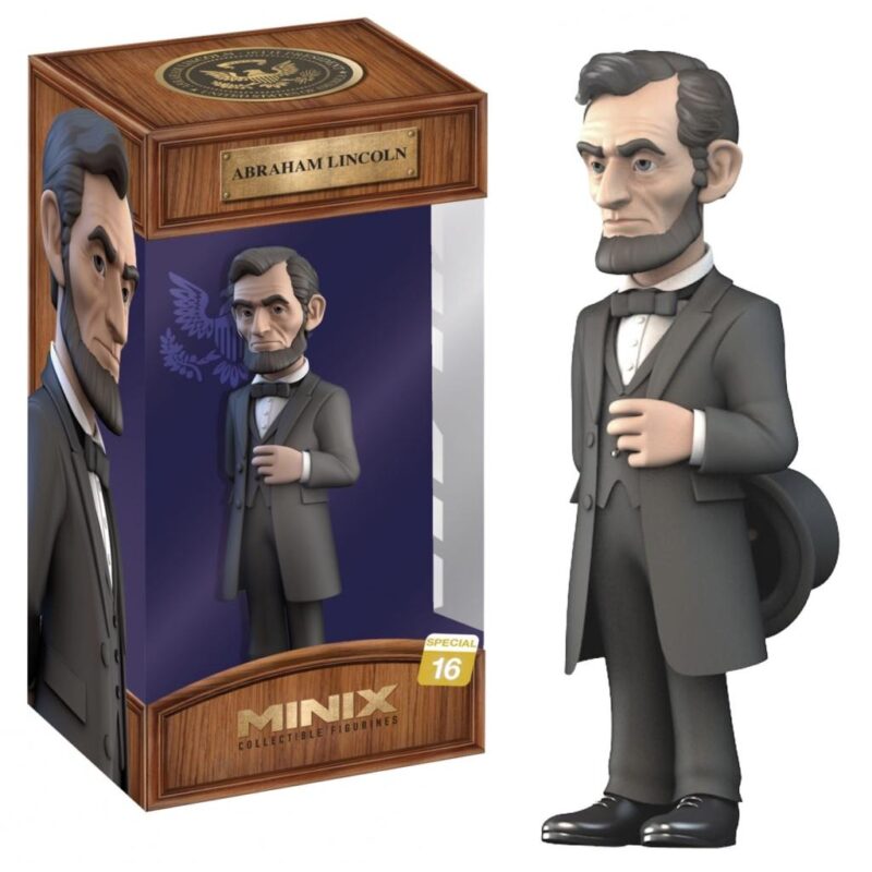 CELEBRITY - Abraham Lincoln - Figurine Minix 12cm
