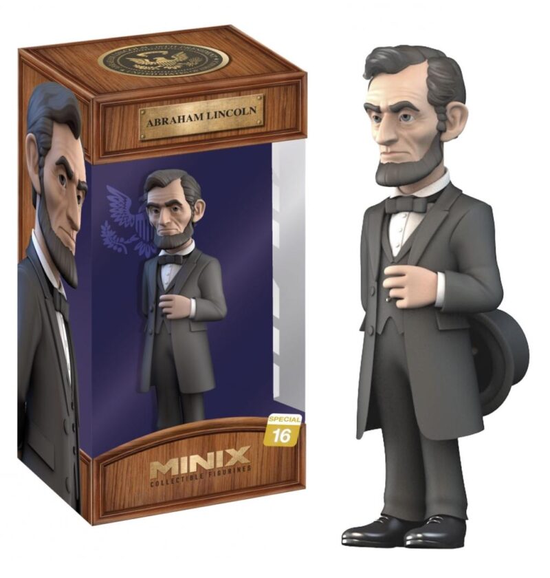 CELEBRITY - Abraham Lincoln - Figurine Minix 12cm
