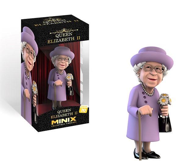 SPECIAL CATEGORY - Reine Elizabeth II - Figurine Minix #70 12cm