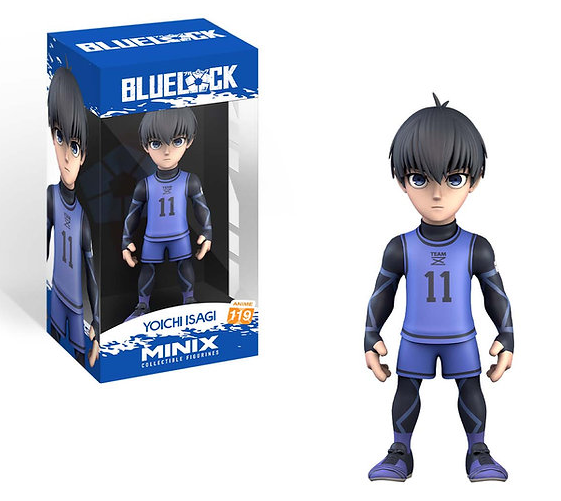 BLUE LOCK - Isagi Yoichi - Figurine Minix # 12cm