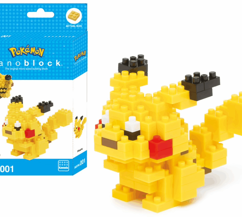 POKEMON - Pikachu - Figurine Nanoblock 10cm