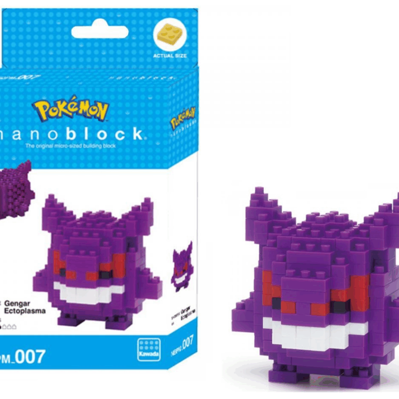 POKEMON - Ectoplasma - Figurine Nanoblock 10cm