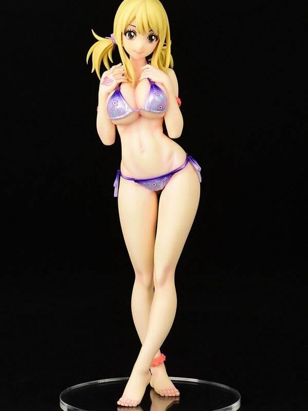 FAIRY TAIL - Lucy Heartfilia Swimsuit Twin Tail - Statuette 27cm