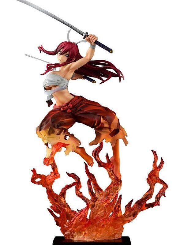 FAIRY TAIL -Erza Scarlet Samurai Ver. Kurenai -Statuette OrcaToys 43cm