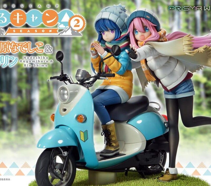 AU GRAND AIR - Nadeshiko & Rin - Statuette Prisma Wing 24cm