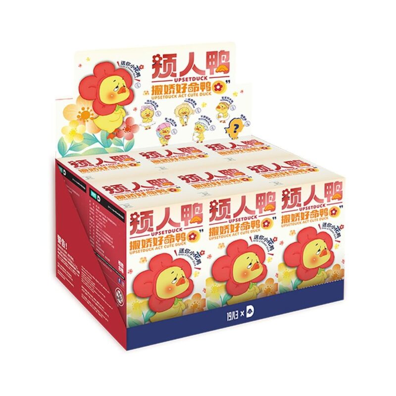 UPSETDUCK - Display de 6 Cute Duck 16cm ( 6 different + 1 Secret )