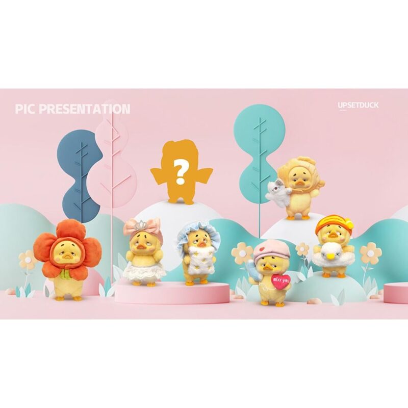 UPSETDUCK - Display de 6 Cute Duck 16cm ( 6 different + 1 Secret ) – Image 6