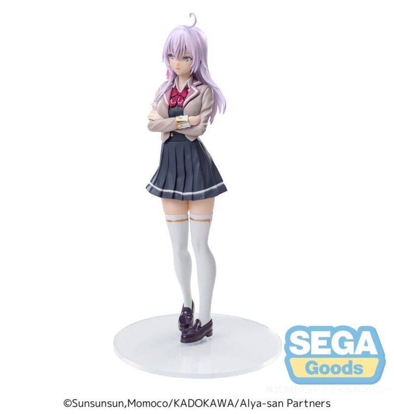 ALYA SOMETIMES HIDES HER FEELINGS .. - Alya - Statuette Luminasta 18cm – Image 2
