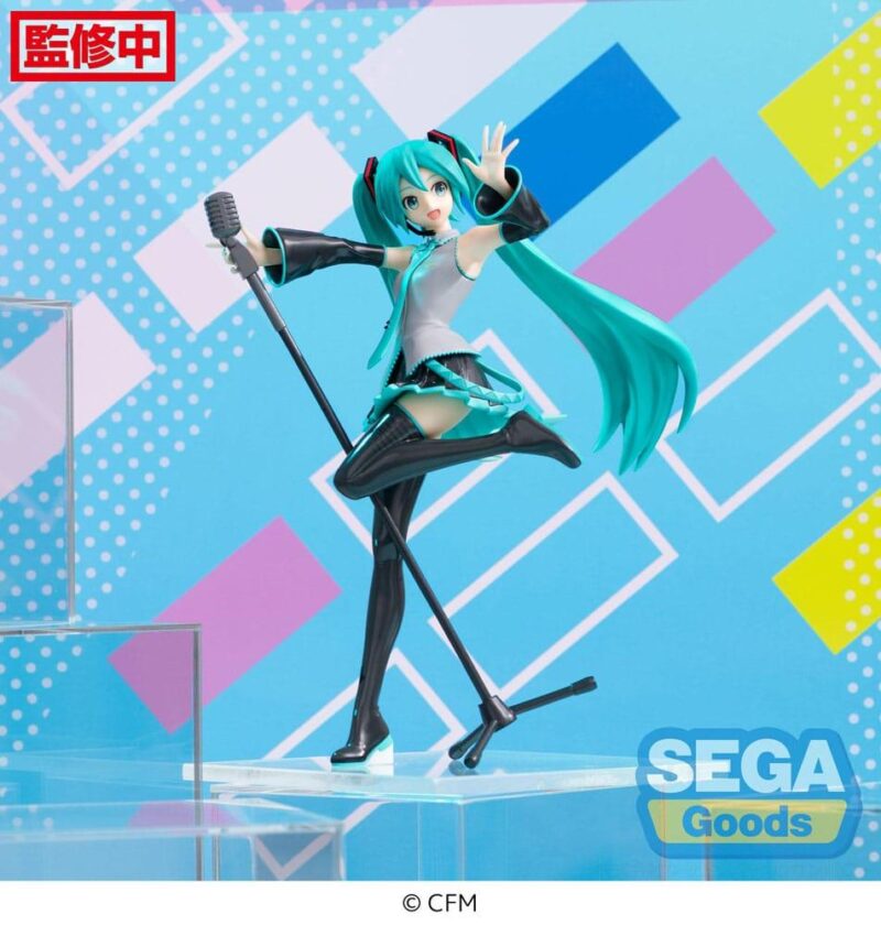 HATSUNE MIKU - Project DIVA MEGA39's 15th - Statuette Luminasta 18cm – Image 4