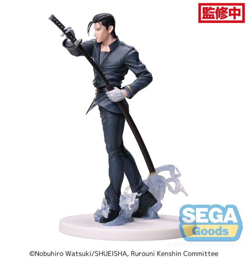 KENSHIN LE VAGABOND - Hajime Saito - Statuette Luminasta 21cm – Image 3