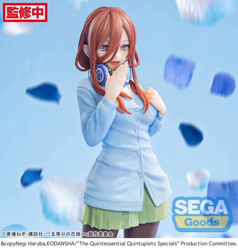 QUINTESSENTIAL QUINTUPLETS SPECIALS - Miku - Statuette Luminasta 20cm – Image 5