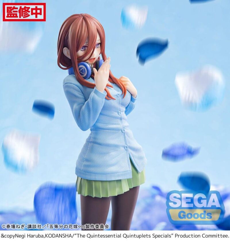 QUINTESSENTIAL QUINTUPLETS SPECIALS - Miku - Statuette Luminasta 20cm – Image 6