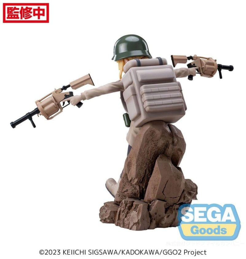 SWORD ART ONLINE GUN GALE ONLINE - Fukaziroh -Statuette Luminasta 17cm – Image 2