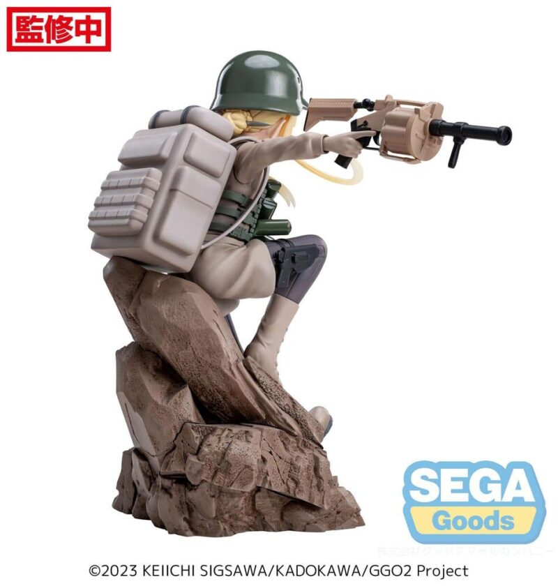 SWORD ART ONLINE GUN GALE ONLINE - Fukaziroh -Statuette Luminasta 17cm – Image 3
