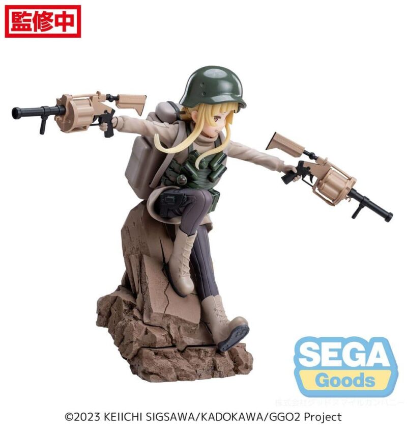 SWORD ART ONLINE GUN GALE ONLINE - Fukaziroh -Statuette Luminasta 17cm – Image 4