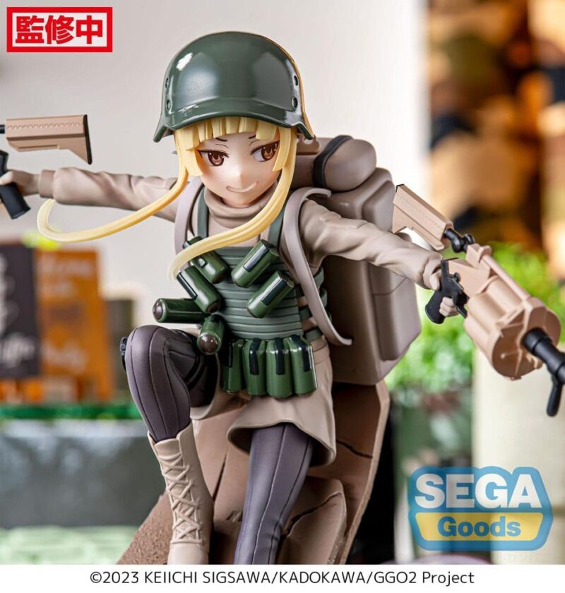 SWORD ART ONLINE GUN GALE ONLINE - Fukaziroh -Statuette Luminasta 17cm – Image 6