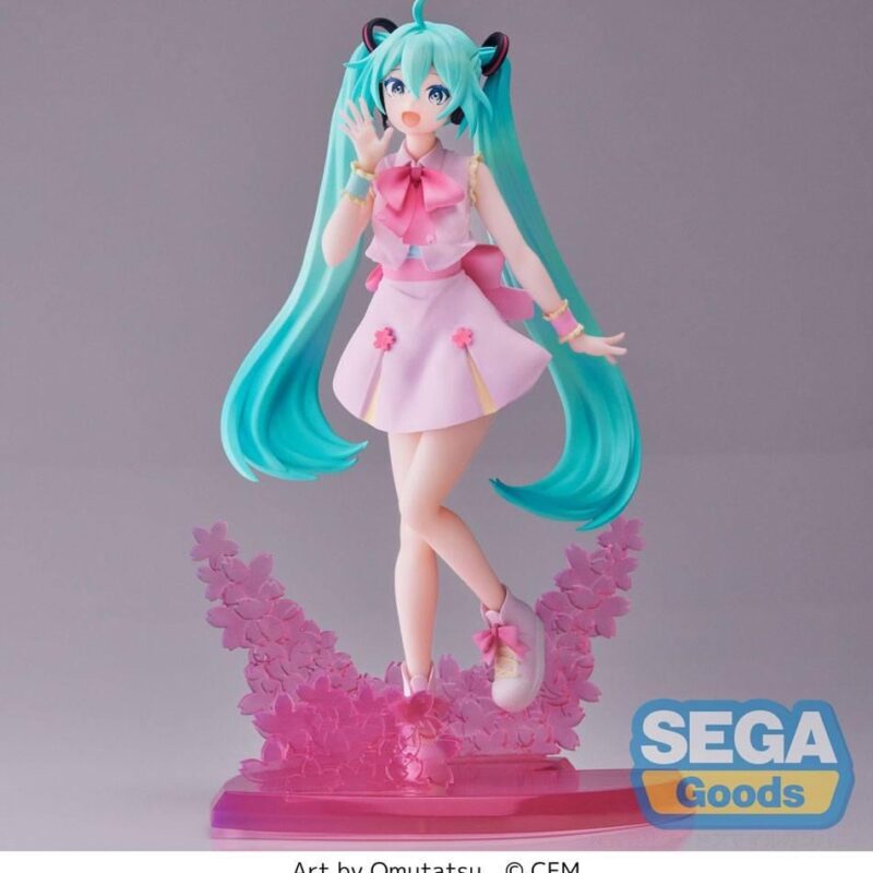 HATSUNE MIKU - Sakura Miku "Omutatsu Vers." - Statuette Luminasta 21cm