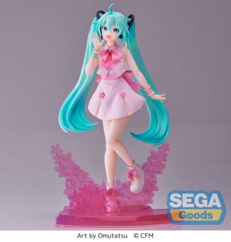 HATSUNE MIKU - Sakura Miku "Omutatsu Vers." - Statuette Luminasta 21cm