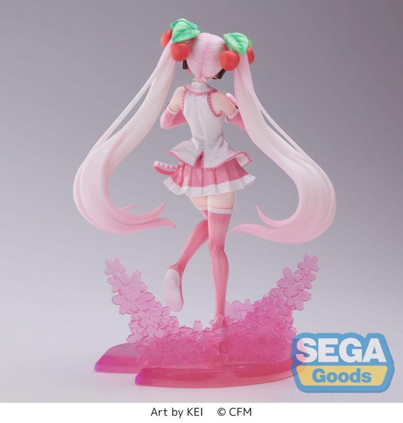 HATSUNE MIKU - Sakura Miku 2023 - Statuette Luminasta 21cm – Image 3