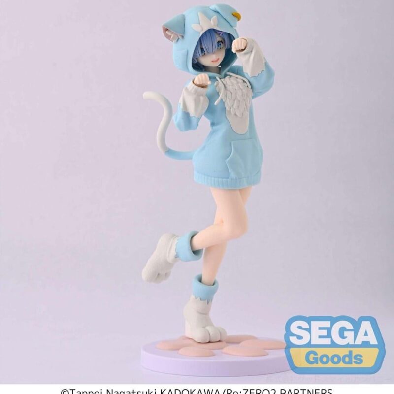 RE ZERO - Rem "Mofumofu Pack" - Statuette Luminasta 21cm