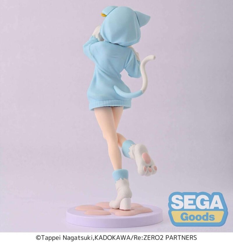 RE ZERO - Rem "Mofumofu Pack" - Statuette Luminasta 21cm – Image 3