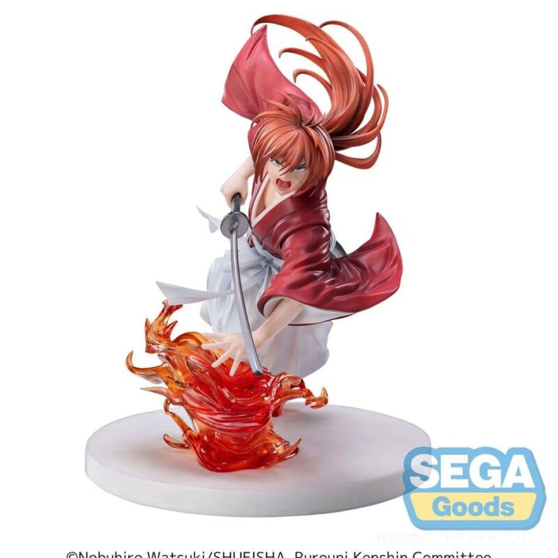 KENSHIN LE VAGABOND - Kenshin Himura - Statuette Luminasta 15cm