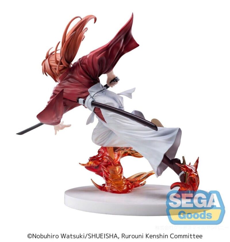 KENSHIN LE VAGABOND - Kenshin Himura - Statuette Luminasta 15cm – Image 2