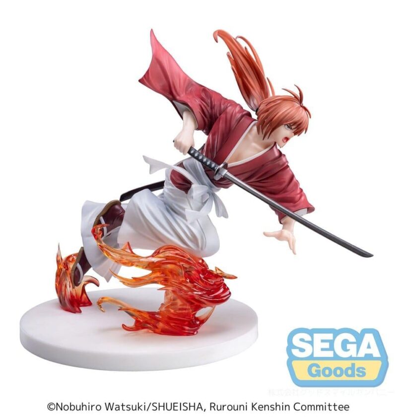KENSHIN LE VAGABOND - Kenshin Himura - Statuette Luminasta 15cm – Image 4