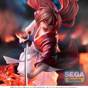 KENSHIN LE VAGABOND - Kenshin Himura - Statuette Luminasta 15cm – Image 5
