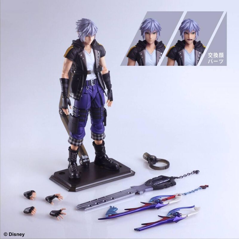 KINGDOM HEARTS III - Riku Ver. 2 Deluxe - Figurine Play Arts Kai 24cm – Image 5