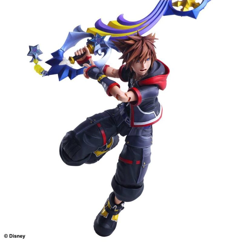 KINGDOM HEARTS III - Sora Ver. 2 Deluxe - Figurine Play Arts Kai 22cm – Image 3