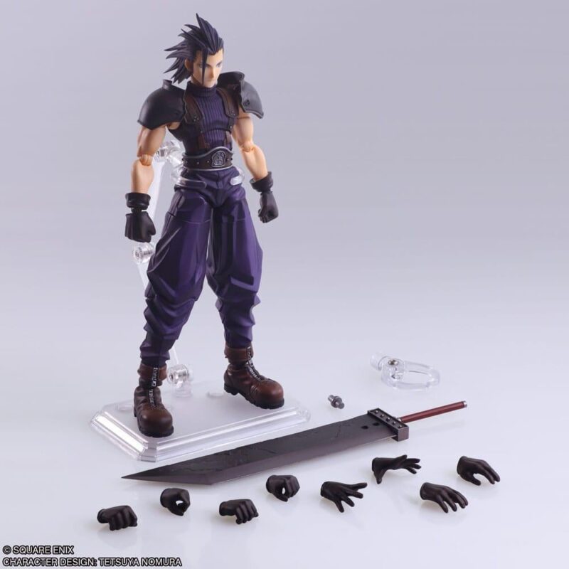 FINAL FANTASY VII - Zack Fair - Figurine Bring Arts 16cm – Image 6