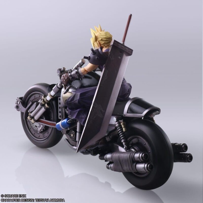 FINAL FANTASY VII - Cloud & Hardy-Daytona - Figurine Bring Arts 15cm – Image 2