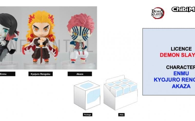 DEMON SLAYER - Figurine ChibiMasters 8cm - Vol 2 'Assortiment 12 pcs'