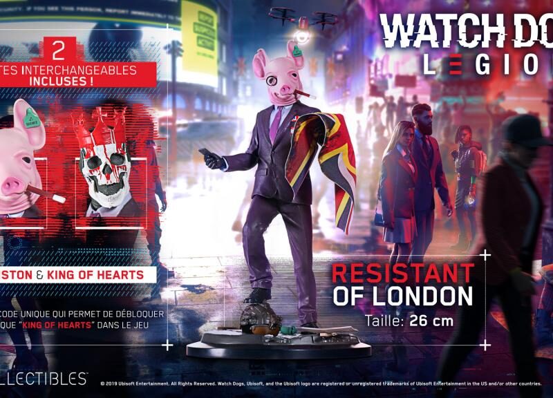Watch Dogs Legion The Resistant of London Figure