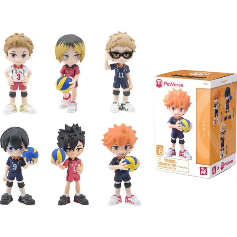 HAIKYU - Blind Box - Assortiment 6 Figurines 9cm – Image 2
